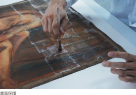 陳澄波—坐姿背面裸女