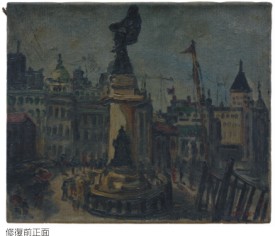 陳澄波—上海碼頭