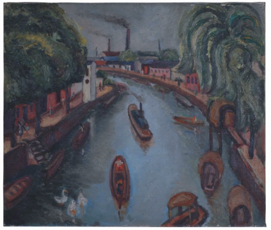 陳澄波—運河