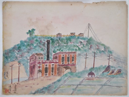 陳澄波—嘉義水源處寫生