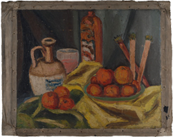 陳澄波—靜物（酒器與水果籃）