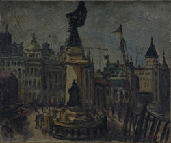 陳澄波—上海碼頭