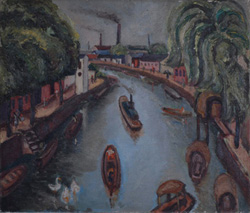 陳澄波—運河