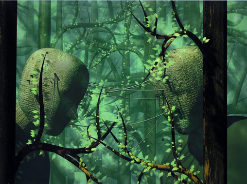 ���߰��@�L�����D�@87*65cm�@2001