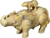 白玉犀牛