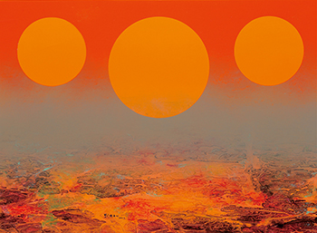 劉國松現代水墨作品