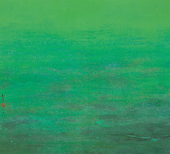 劉國松現代水墨作品