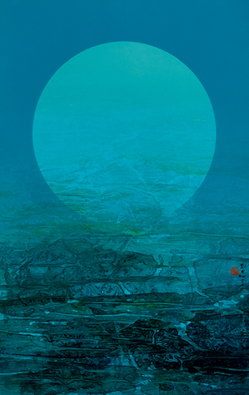 劉國松現代水墨作品