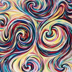 『新存在主義VS.拓撲現象』王以亮風格展