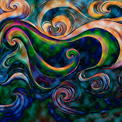 『新存在主義VS.拓撲現象』王以亮風格展