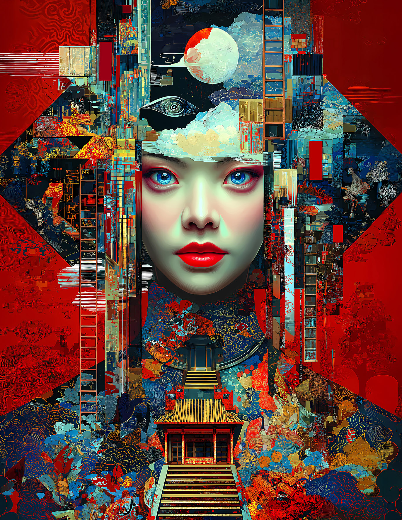 像素的覺醒-蔡頌德AI視覺敘事實驗展