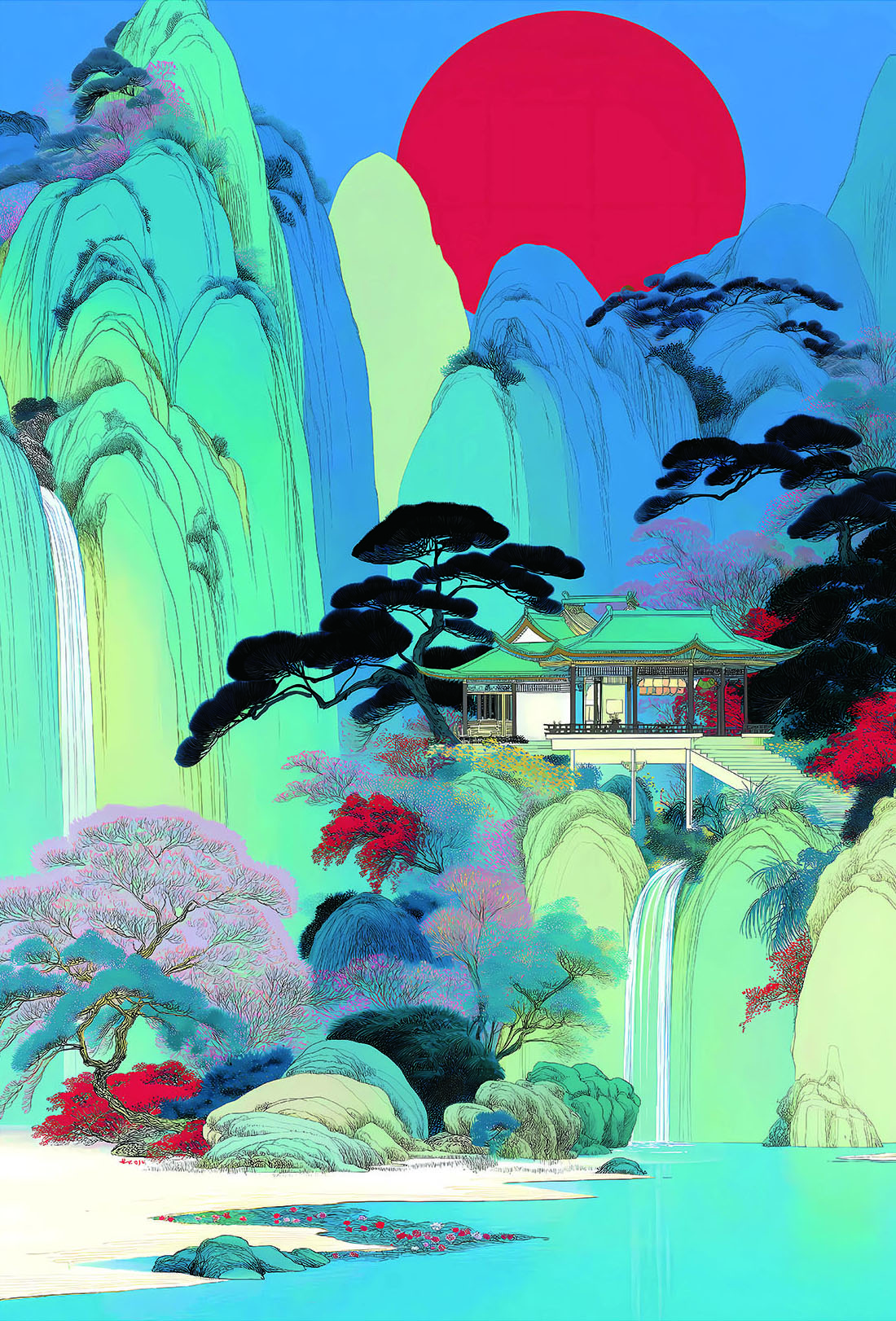 像素的覺醒-蔡頌德AI視覺敘事實驗展